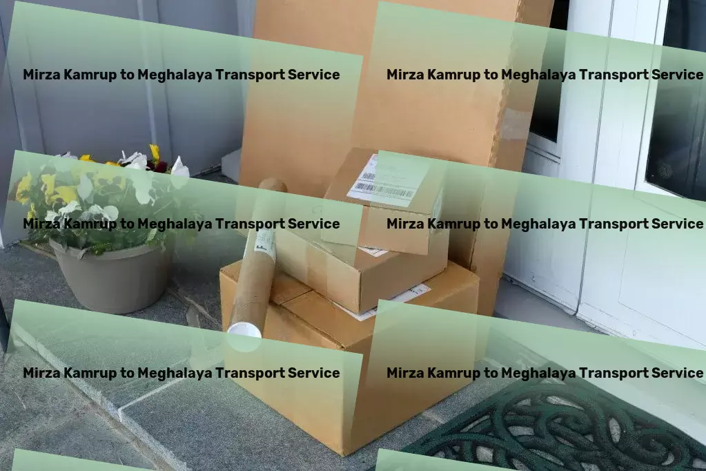 Mirza Kamrup to Meghalaya Part Load Transport Door-to-door delivery services