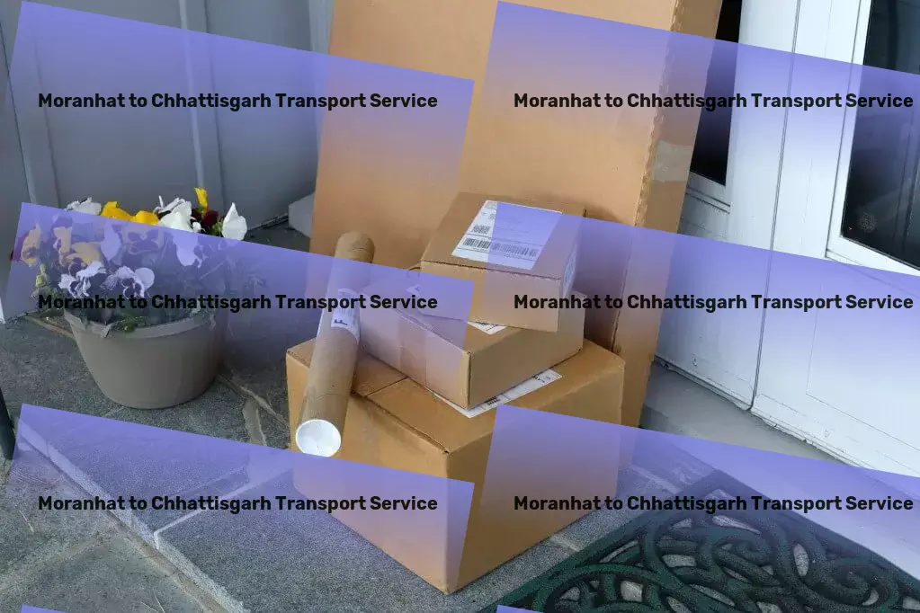 Moranhat to Chhattisgarh Cargo Elevating the standards of transport in India's market! - City-to-city transport services